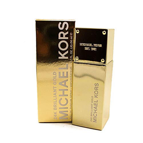 Michael Kors 24k Brilliant Gold Eau de Parfum Spray for Women, 1.7 Ounce