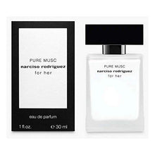 Load image into Gallery viewer, Narciso Rodriguez Pure Musc Eau de Parfum Spray for Women, 1.0 Ounce, Multi

