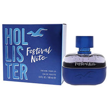 Load image into Gallery viewer, Hollister Festival Nite Men EDT Spray 3.4 oz
