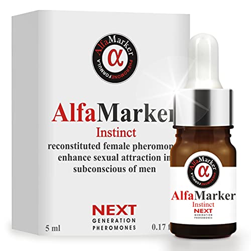 Alfamarker Pheromone Perfume for Women to Attract Men Concentrated Oil Female Fragrance Formula of Human Pheromones for Her Premium Scent Instinct 5 ml Great Holiday Gift