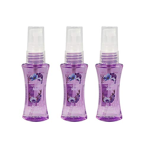 Body Fantasies Fragrance Bodyspray 1oz (3 Pack of Twilight Mist)