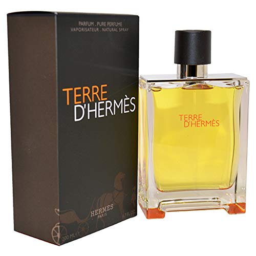 Hermes Terre D' Parfum Spray for Men, 6.7 Fl Oz