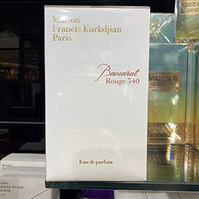 Load image into Gallery viewer, Baccarat Rouge 540 by Maison Francis Kurkdjian Eau De Parfum 2.3 oz Spray

