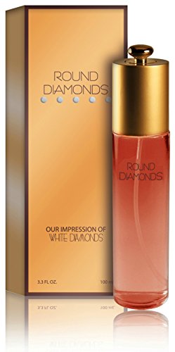 Round Diamonds Perfume - Our Impression of White Diamonds: Size 3.3 Ounce