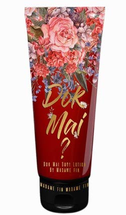 Goodseller Famous Dok Mai Body Lotion Madam Fin Classic Perfume Flower The Aroma of Red 120 ml.