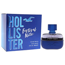 Load image into Gallery viewer, Hollister Festival Nite Men EDT Spray 3.4 oz
