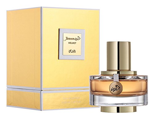 Junoon Velvet For Women EDP (Eau De Parfum) 50 ML (1.7 oz) | Bold Pour Femme Spray | Strong Musk, Amber, Benzoin Notes | Signature Arabian Scent I Great Gift I by Rasasi Perfumes