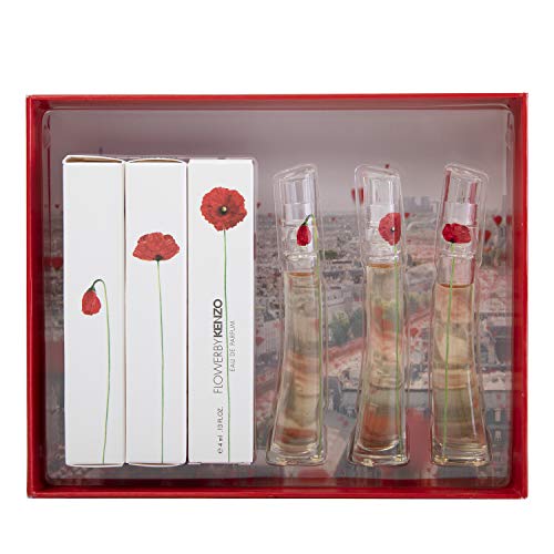 Kenzo Flower Miniature Coffret Set for Women, 3 Count