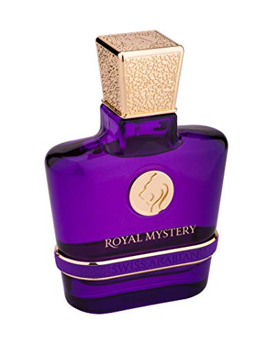 ROYAL MYSTERY, Eau de Perfume 100mL | Chypre Fruity Fragrance for Women | Melon, Pear, Freesia, Roses, Rhubarb and a Warm Finish of Patchouli and Amber | Parfum by Swiss Arabian Oud | Intense Spray