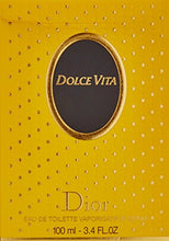 Load image into Gallery viewer, Dolce Vita By Christian Dior For Women. Eau De Toilette Spray 3.4 Oz.
