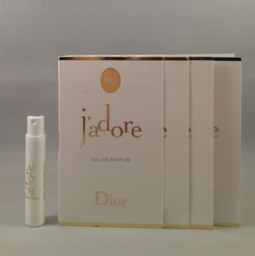 4 Dior J'adore Eau De Parfum 1 Ml/0.03 Oz Each Spray Sample Vial for Women
