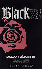 Load image into Gallery viewer, Paco Rabanne Black Xs By Paco Rabanne For Women. Eau De Toilette Spray 1.7-Ounces
