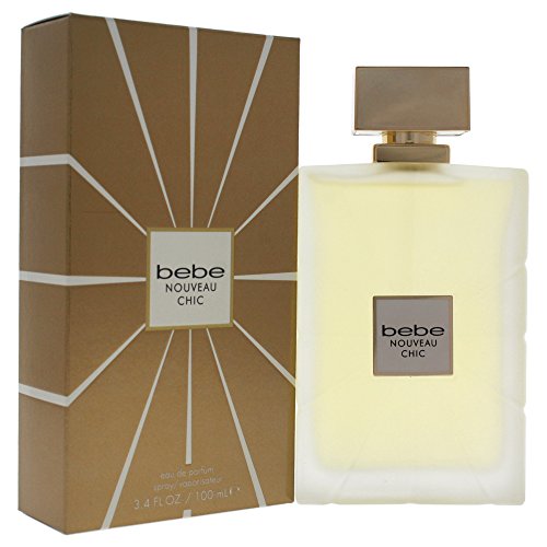 Bebe Nouveau Chic Eau de Parfum Spray, 3.4 Ounce