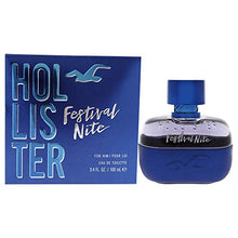 Load image into Gallery viewer, Hollister Festival Nite Men EDT Spray 3.4 oz
