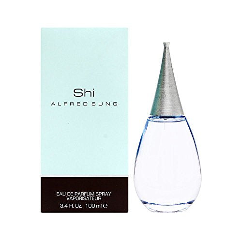 Alfred Sung SHI Eau De Parfum Spray, Perfume for Women with Fig Leaves & Lilies, 3.4 oz