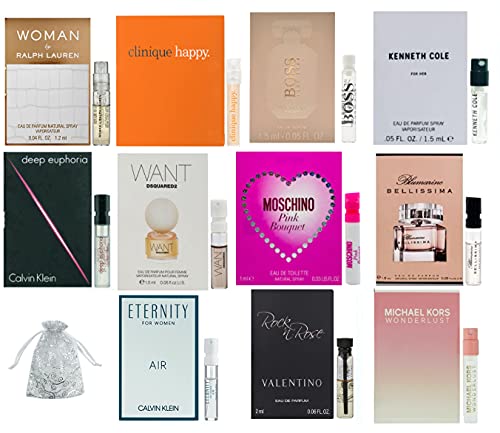 Designer perfumes sampler collection for Women -11 High End Perfume Vials