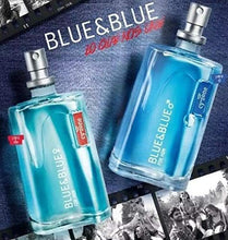 Load image into Gallery viewer, Blue &amp; Blue For Her Eau de Parfum 2.5 fl. oz.and Blue &amp; Blue for Him Eau de Toilette 2.5 fl. oz. Set by Cyzone
