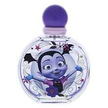 Load image into Gallery viewer, Disney Vampirina Perfume for Girls -Eau de Toilette Made in Spain by Air Val International, Purple, Black, Vamparina Perfume by Air Val International, 3.4 Oz
