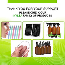 Load image into Gallery viewer, 8 Pack Amber Spray Bottles 2oz - [THE PERFECT SPRAY] - Empty Glass Bottles For Cleaning Solutions - Best Refillable MIST SPRAY Pack Perfume Atomizer [2oz]
