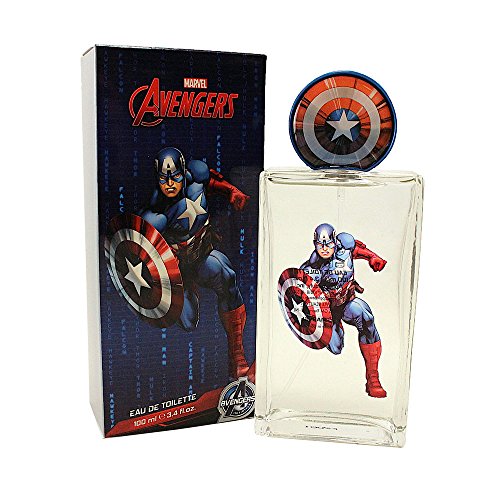 Marvel Captain America Eau De Toilette Spray 3.4 Oz/ 100 Ml for Women By Marvel Avengers, 3.4 Fl Oz