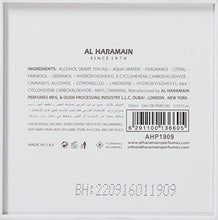 Load image into Gallery viewer, Al Haramain Blanche Eau de Parfum Spray for Men, 3.3 Fluid Ounce, multi, one size
