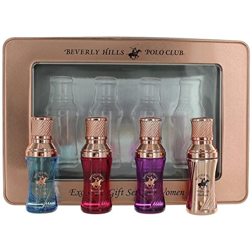BHPC Rose Gold Collection by Beverly Hills Polo Club 4 Piece Gift Set women