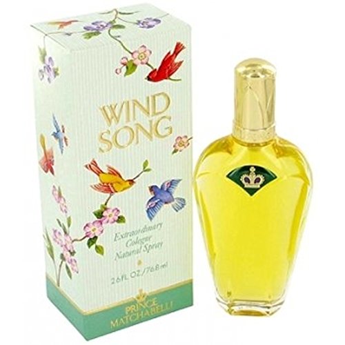 WIND SONG by Prince Matchabelli Women's Cologne Spray 2.6 oz - 100% Authentic