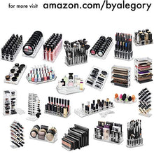 Load image into Gallery viewer, byAlegory Acrylic Mini Perfume &amp; Mini Scented Oils Organizer &amp; Vanity Display 4 Tiers For Storing Mini, Travel Size, Rollerball Beauty Perfume Bottles - Clear
