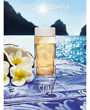Load image into Gallery viewer, Dolce &amp; Gabbana Light Blue Sun Eau De Toilette Spray for Women, 3.4 Ounce
