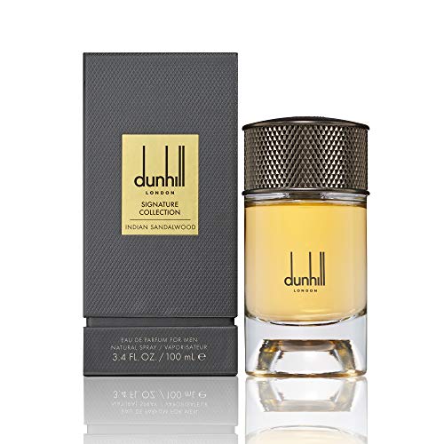 Dunhill Signature Collection Indian Sandalwood Eau de Parfum for Men, 3.4 fl. oz, 80664