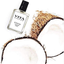 Load image into Gallery viewer, Vita Parfum Natural Oil Perfume (15ml) for Women &amp; Cologne for Men | Roll On Bottle Applicator with Essential Oils | Unisex Scents (Coco Tulum)
