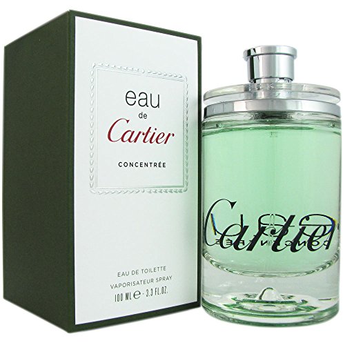 Eau De Cartier Cologne By Cartier For Men 3.4 oz/Eau De Toilette Spray Concentree Unisex