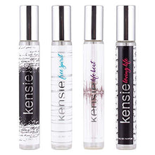 Load image into Gallery viewer, Kensie Fragrance 4 Piece Deluxe Travel Spray Collection
