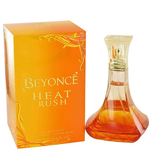 Beyonce Heat Rush by Beyonce Eau De Toilette Spray 3.4 oz for Women - 100% Authentic