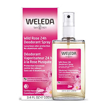 Load image into Gallery viewer, Weleda Wild Rose 24h Deodorant Spray, 3.4 Ounce
