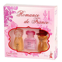 Load image into Gallery viewer, Charrier Parfums - 3 Perfumes &#39;Romance de France&#39; Gift Box 1.14 fl.oz
