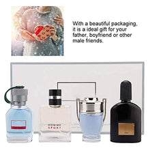 Load image into Gallery viewer, Men Fragrance Set, 4 x 25ml Liquid Perfume Long Lasting Cologne Perfume Natural Spray Gift Set
