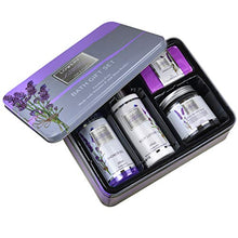 Load image into Gallery viewer, Father&#39;s Day Gift - Jasmine Lavender Bath and Body Gift Set, Luxury Bath Essentials with Shea Butter - Home Spa Kit - Dead Sea Mud Mask, Shower Gel, Body Lotion &amp; Handmade Soap in an Elegant Tin Box
