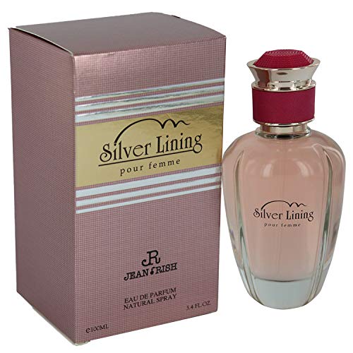 SILVER LINING Designer Perfume for Women by JEAN RISH Eau De Parfum, 3.4 FL. OZ. 100 Ml Fragrance