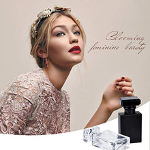 Load image into Gallery viewer, Glass Refillable Perfume Bottle 8Pcs Portable Square Empty Glass Perfume Atomizer Bottle 30ml Spray Glass Bottle Atomizer Container(4Black 4White)
