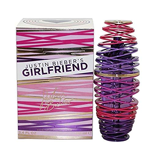 Justin Bieber Girlfriend Eau De Parfum Spray for Women, 100ml/3.4 oz.
