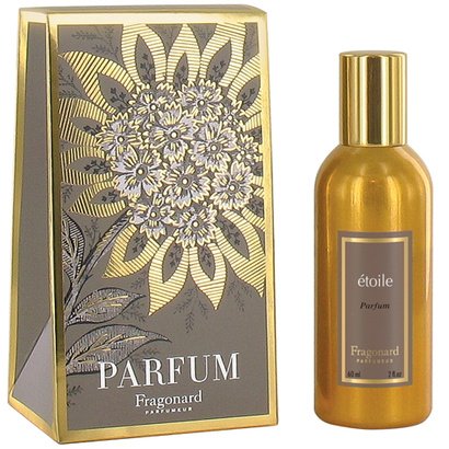 ETOILE perfume (60ml) gilded alu natural spray by FRAGONARD 100% authentic original from PARIS FRANCE