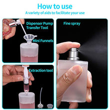 Load image into Gallery viewer, 2 Pack 50ml??ê1.69Oz) Frosted Empty Glass Spray Bottle Refillable Fine Mist Spray Perfume Bottle,Atomizer Bottle Makeup Tool (2 Pack 50ML)
