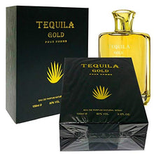 Load image into Gallery viewer, Tequila Parfums Tequlia Gold for Men Eau De Parfum Spray Ozs, Clear, 3.4 Fl Oz
