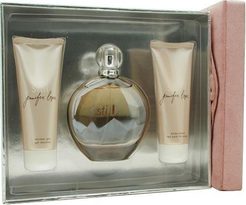 Still Jennifer Lopez By Jennifer Lopez For Women. Set-eau De Parfum Spray 3.4 Ounces & Body Lotion 2.5 Ounces & Shower Gel 2.5 Ounces