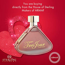 Load image into Gallery viewer, ARMAF Tres Jour for Women Eau De Parfume 3.4 Ounces, Pink
