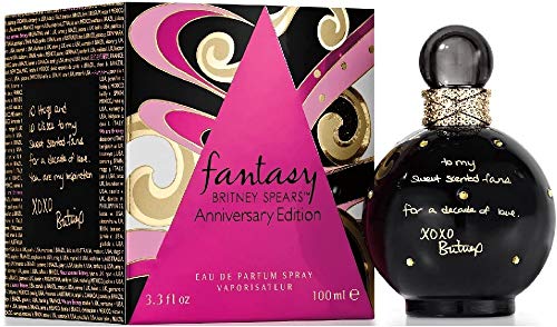Britney Spears Fantasy Eau de Parfum Spray for Women (Anniversary Edition), 3.3 Ounce