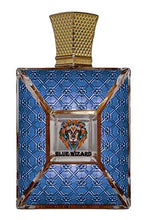 Load image into Gallery viewer, BLUE WIZARD By Royal Creed. France. Eau De Parfum Spay for Men. 100ml (3.4 oz). Wt 680 gm. Box Size 17 x 11.5 x 6 cm

