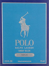 Load image into Gallery viewer, Ralph Lauren Polo Deep Blue Eau De Toilette Spray for Men, 2.5 Ounces
