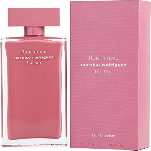 Narciso Rodriguez Fleur Musc by Narciso Rodriguez for Women Eau de Parfum Spray, 3.4 Ounce